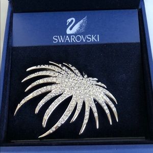 Swarovski fireworks fancy brooch